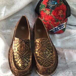 Ariat loafer combo